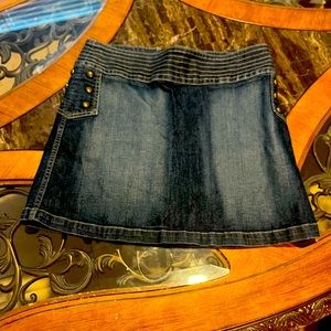 Ideology Jean mini skirt